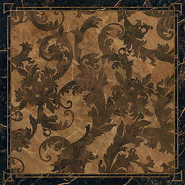Декор MARBLE Cassettonato Foglia Nero Saint Lauren 240073 Lap (Versace)